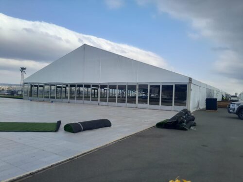 Peg and Pole marquee