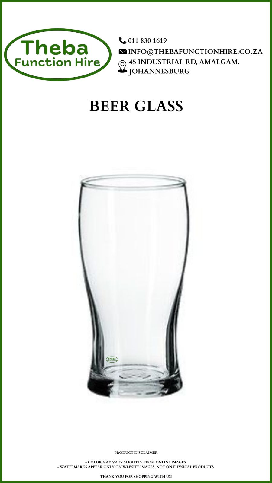 beer glass beer glass